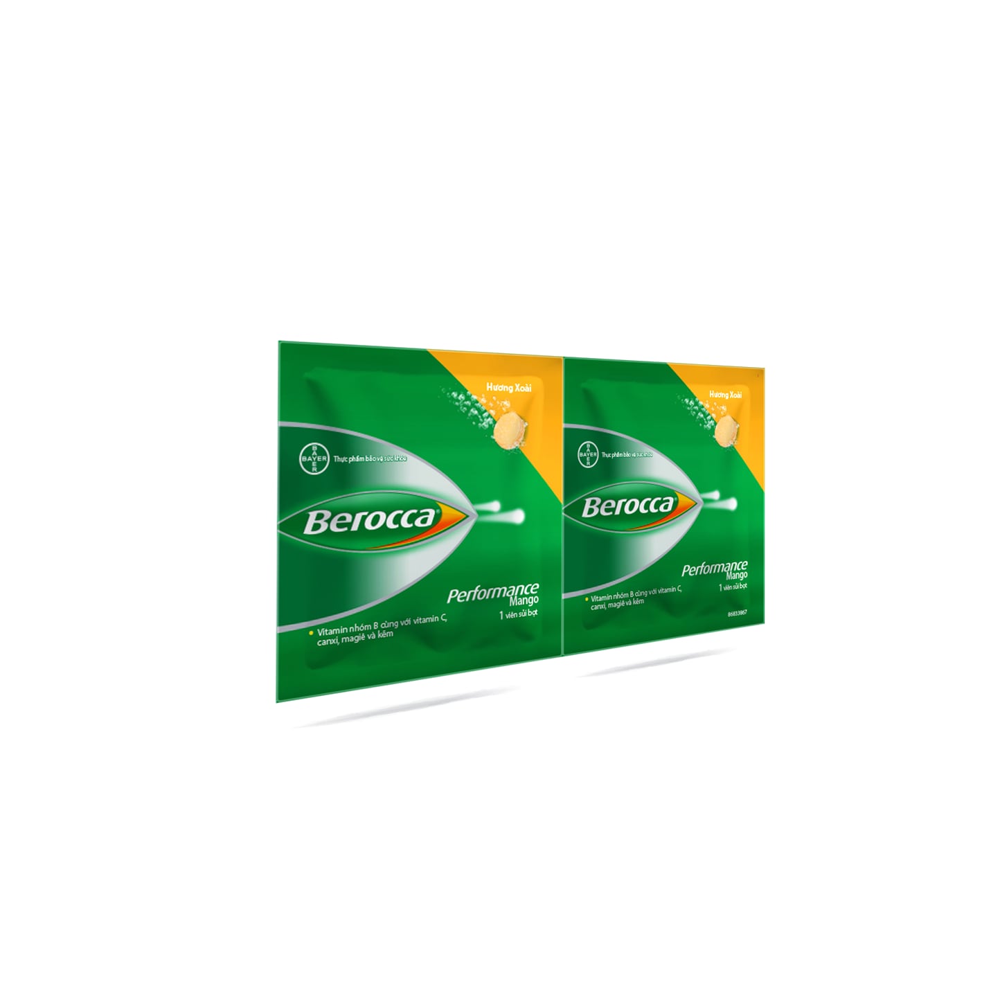 Gói bột Berocca Performance Mango